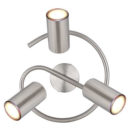 Globo - Spot 3xGU10/25W/230V chrome mat
