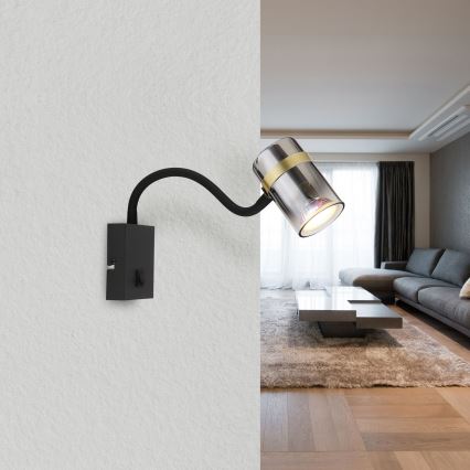 Globo - Flexible Leselampe 1xGU10/8W/230V