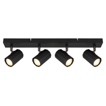 Globo - Faretto 4xGU10/25W/230V nero