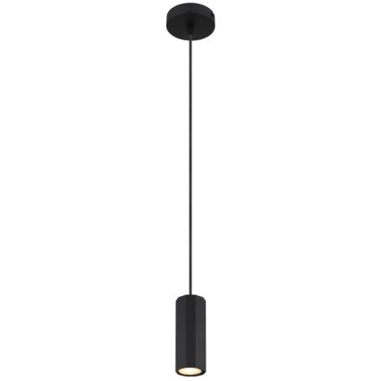 Globo - Suspension filaire 1xGU10/25W/230V noir