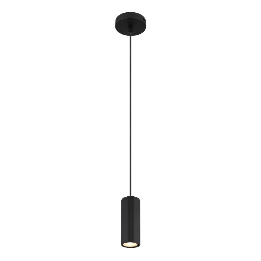 Globo - Suspension filaire 1xGU10/25W/230V noir