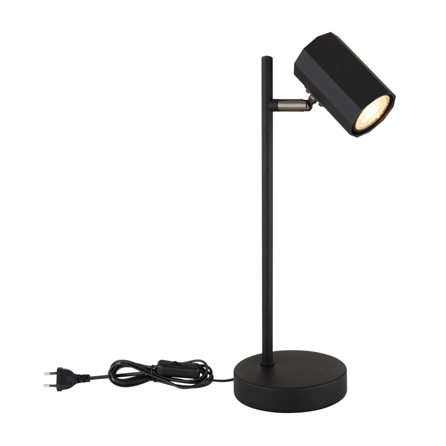 Globo - Lampada da tavolo 1xGU10/5W/230V nero