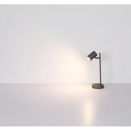 Globo - Lampe de table 1xGU10/5W/230V marron