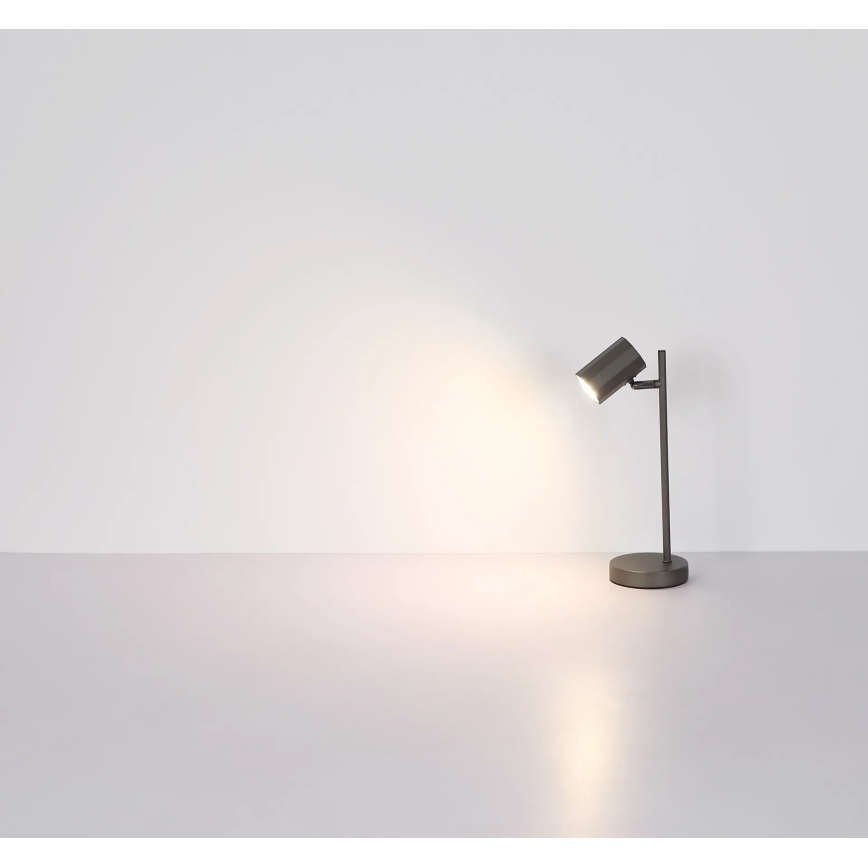 Globo - Lampe de table 1xGU10/5W/230V marron