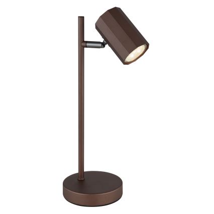 Globo - Lampe de table 1xGU10/5W/230V marron