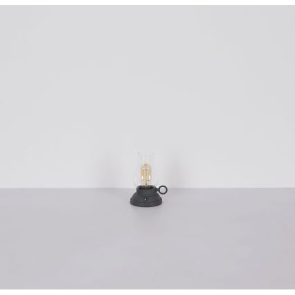 Globo - Lampada da tavolo ricaricabile a LED dimmerabile con touch LED/1W/3,7V 1200 mAh antracite