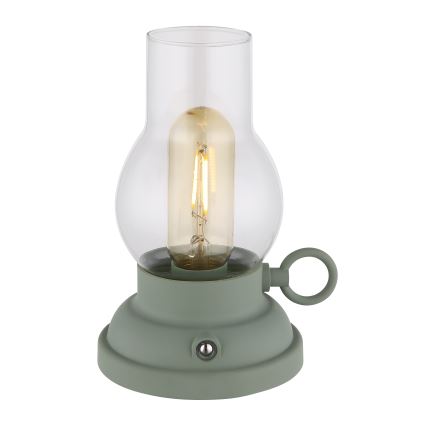 Globo - Lampe de bureau tactile LED rechargeable dimmable LED/1W/3,7V 1200 mAh verte