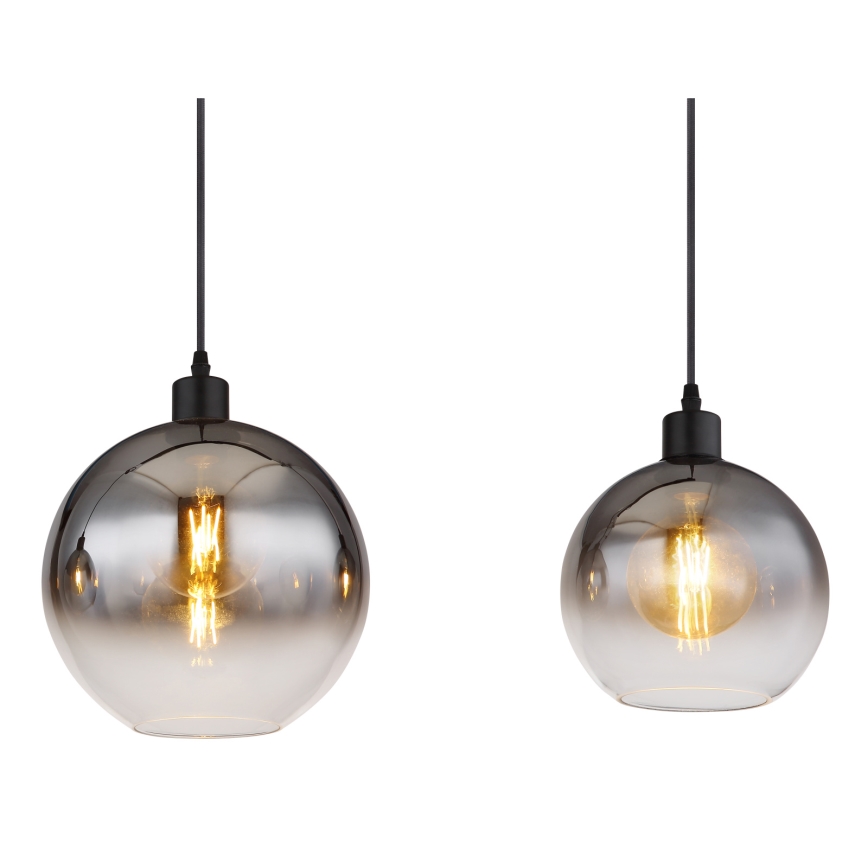 Globo - Lampadario sospeso a cavo 3xE27/60W/230V