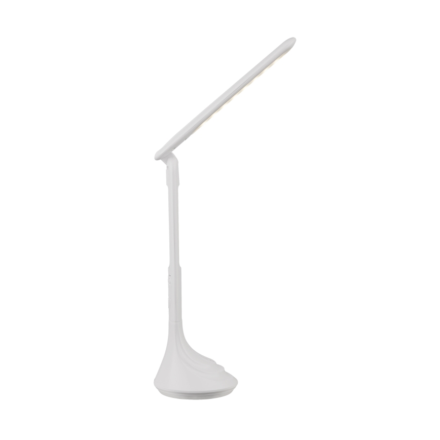 Globo - Dimm- und wiederaufladbare LED-Tischlampe mit Display LED/4W/230V 2200 mAh weiß