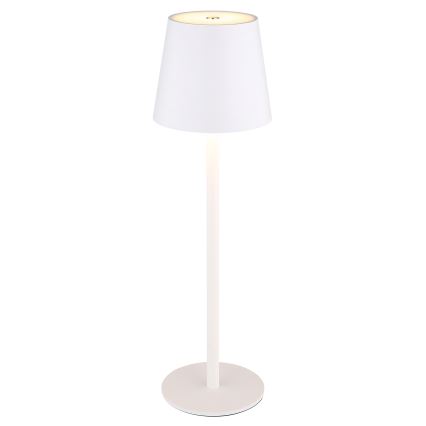 Globo - Lampe d'extérieur à intensité variable LED/3W/3,7V IP44 1800 mAh USB blanc