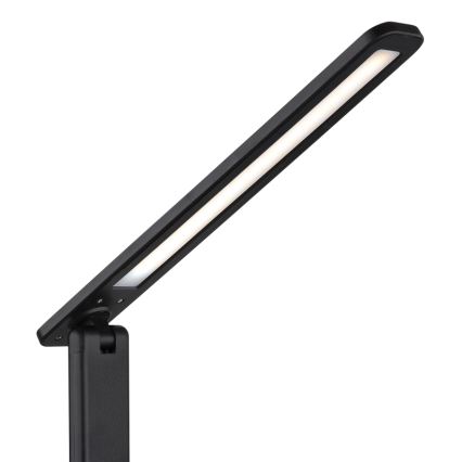 Globo - Lampe de bureau rechargeable à LED tactile dimmable LED/5W/5V 2700/4000/6500K 1800 mAh noire