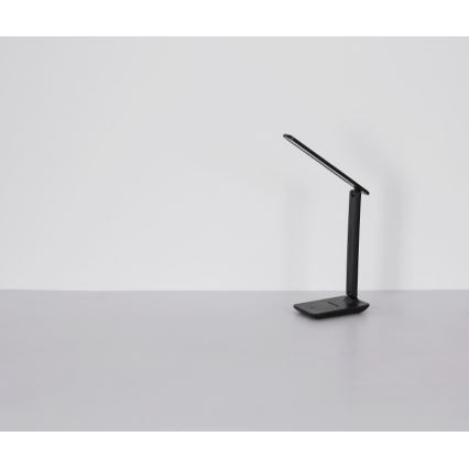Globo - Lampe de bureau rechargeable à LED tactile dimmable LED/5W/5V 2700/4000/6500K 1800 mAh noire