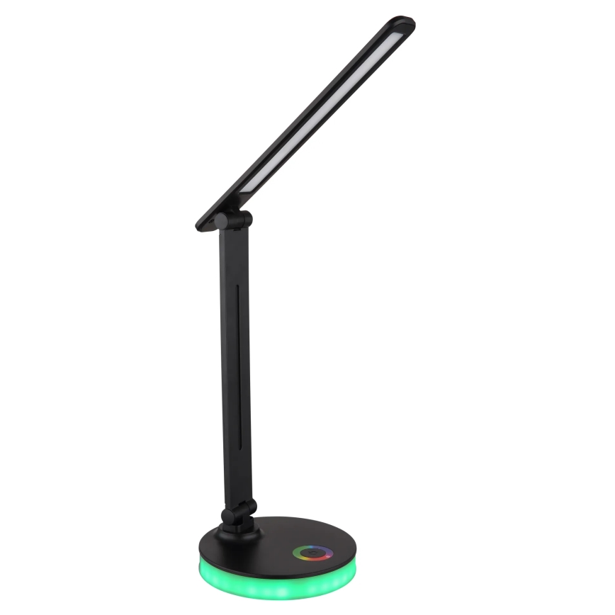 Globo - Lampe de table tactile RGBW à intensité variable LED/5W/230V + LED/2W 2700K/4000K/6500K noir