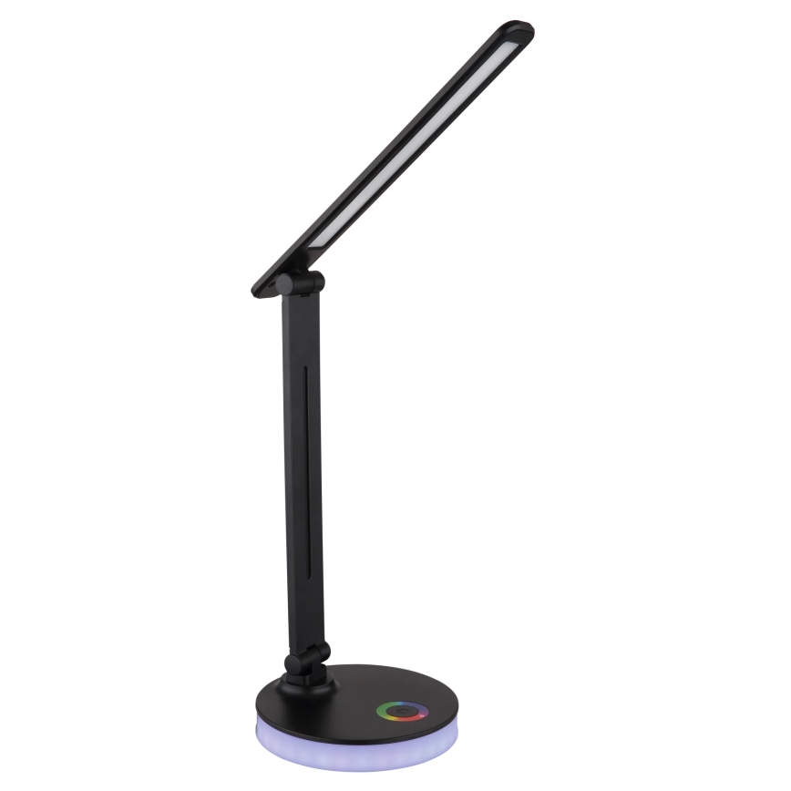 Globo - LED RGBW Lampada da tavolo touch dimmerabile LED/5W/230V + LED/2W 2700K/4000K/6500K nero