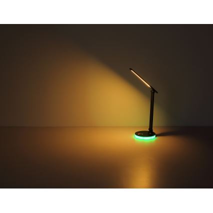 Globo - Lampe de table tactile RGBW à intensité variable LED/5W/230V + LED/2W 2700K/4000K/6500K blanc