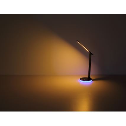 Globo - Lampe de table tactile RGBW à intensité variable LED/5W/230V + LED/2W 2700K/4000K/6500K blanc