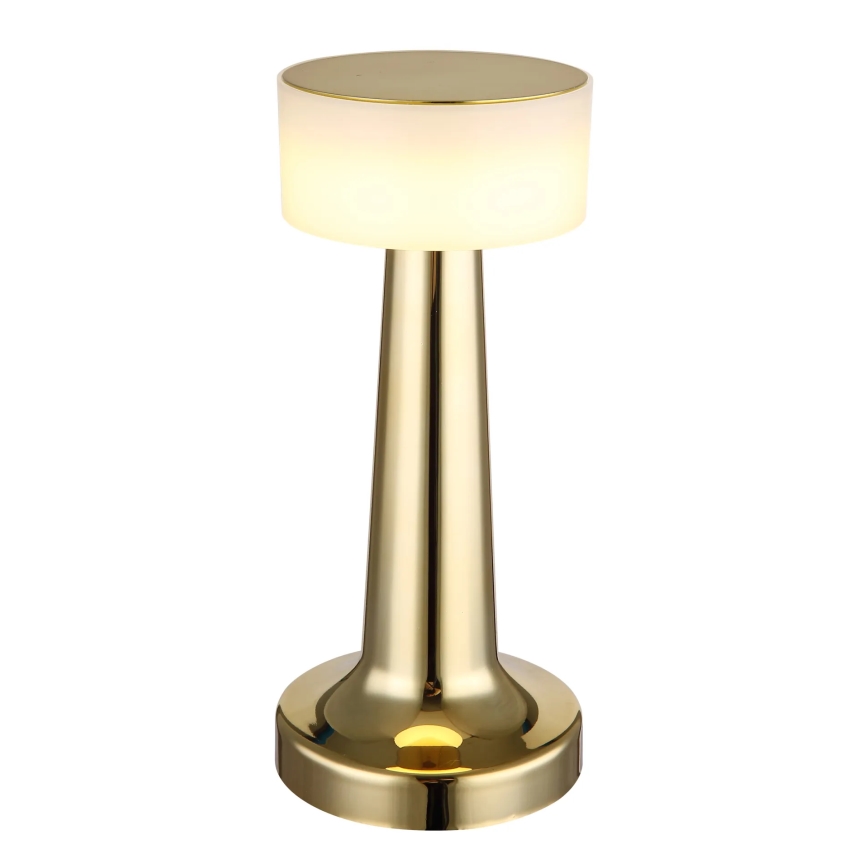 Globo - Lampe de table tactile à intensité variable LED/1W/3,7V 2700K/4000K/6500K 800 mAh USB doré