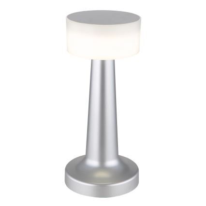 Globo - Lampada da tavolo LED dimmerabile con funzione Touch LED/1W/3,7V 2700K/4000K/6500K 800 mAh USB cromo opaco