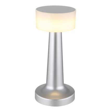 Globo - Lampada da tavolo LED dimmerabile con funzione Touch LED/1W/3,7V 2700K/4000K/6500K 800 mAh USB cromo opaco