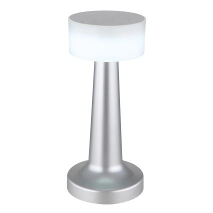 Globo - Lampada da tavolo LED dimmerabile con funzione Touch LED/1W/3,7V 2700K/4000K/6500K 800 mAh USB cromo opaco