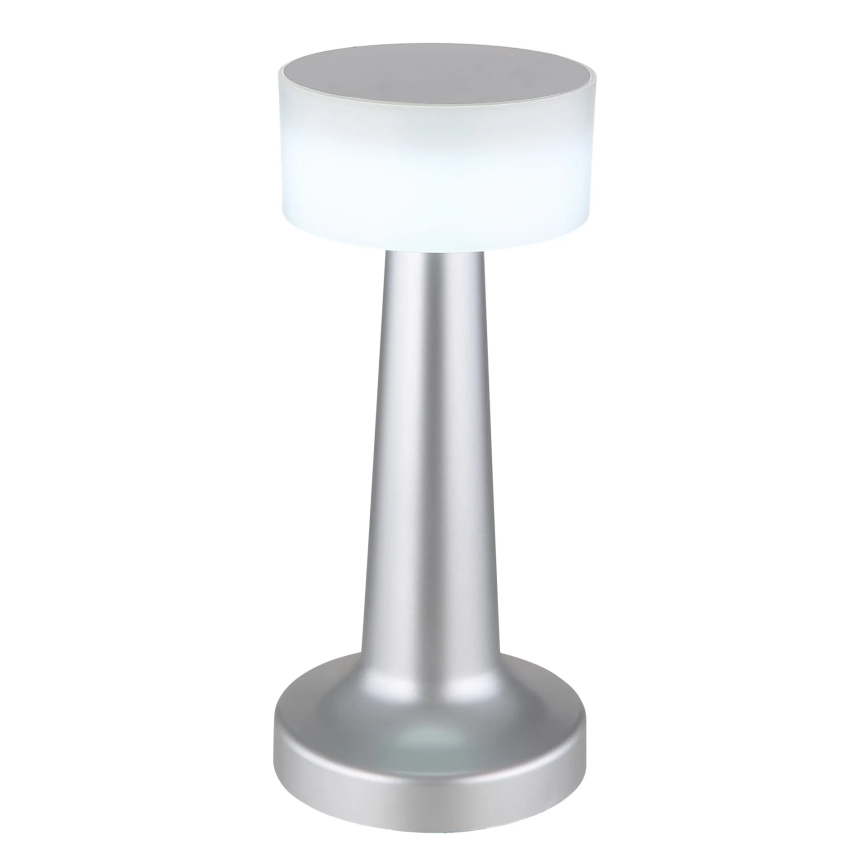 Globo - Lampada da tavolo LED dimmerabile con funzione Touch LED/1W/3,7V 2700K/4000K/6500K 800 mAh USB cromo opaco