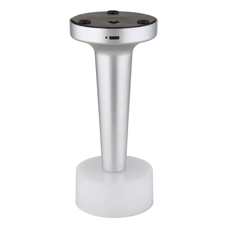 Globo - Lampada da tavolo LED dimmerabile con funzione Touch LED/1W/3,7V 2700K/4000K/6500K 800 mAh USB cromo opaco
