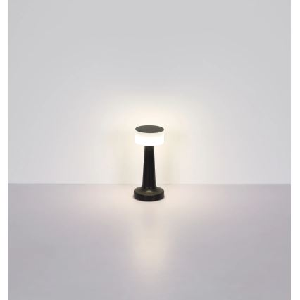 Globo - Lampe de table tactile à intensité variable LED/1W/3,7V 2700K/4000K/6500K 800 mAh USB noir