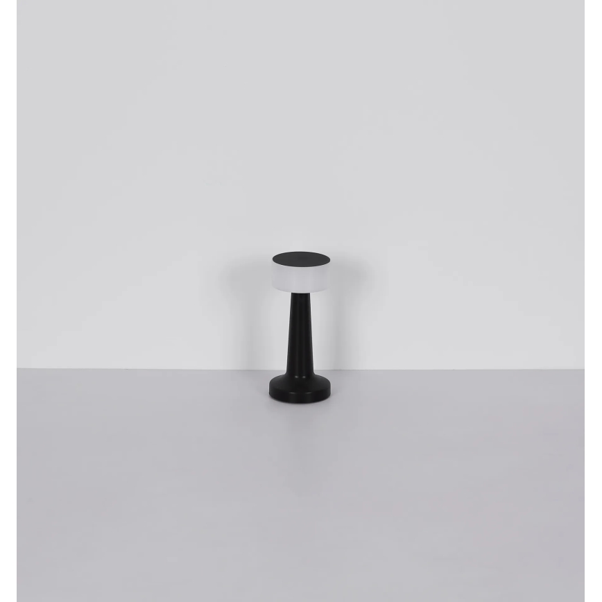 Globo - Lampe de table tactile à intensité variable LED/1W/3,7V 2700K/4000K/6500K 800 mAh USB noir