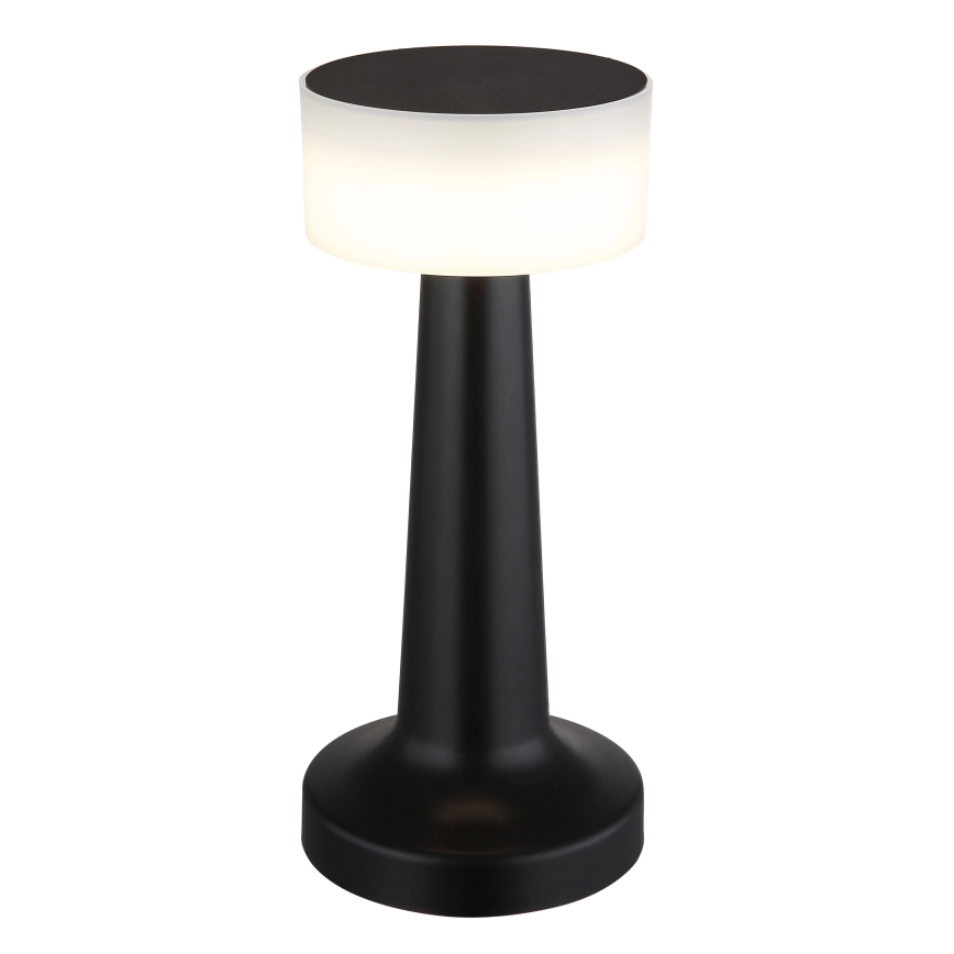 Globo - Lampe de table tactile à intensité variable LED/1W/3,7V 2700K/4000K/6500K 800 mAh USB noir