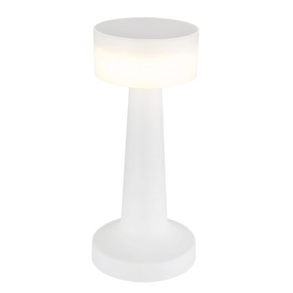 Globo - Lampe de table tactile à intensité variable LED/1W/3,7V 2700K/4000K/6500K 800 mAh USB blanc