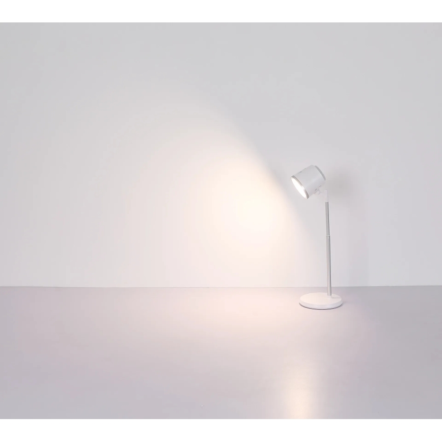 Globo - Lampe de table tactile LED dimmable 4 en 1 LED/6W/3,7V 3000K/4000K/6500K 1500 mAh USB blanche