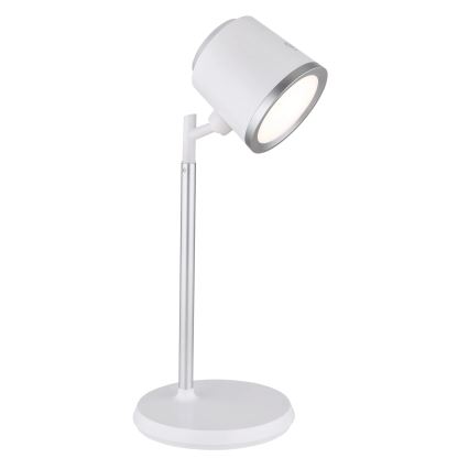 Globo - Lampe de table tactile LED dimmable 4 en 1 LED/6W/3,7V 3000K/4000K/6500K 1500 mAh USB blanche
