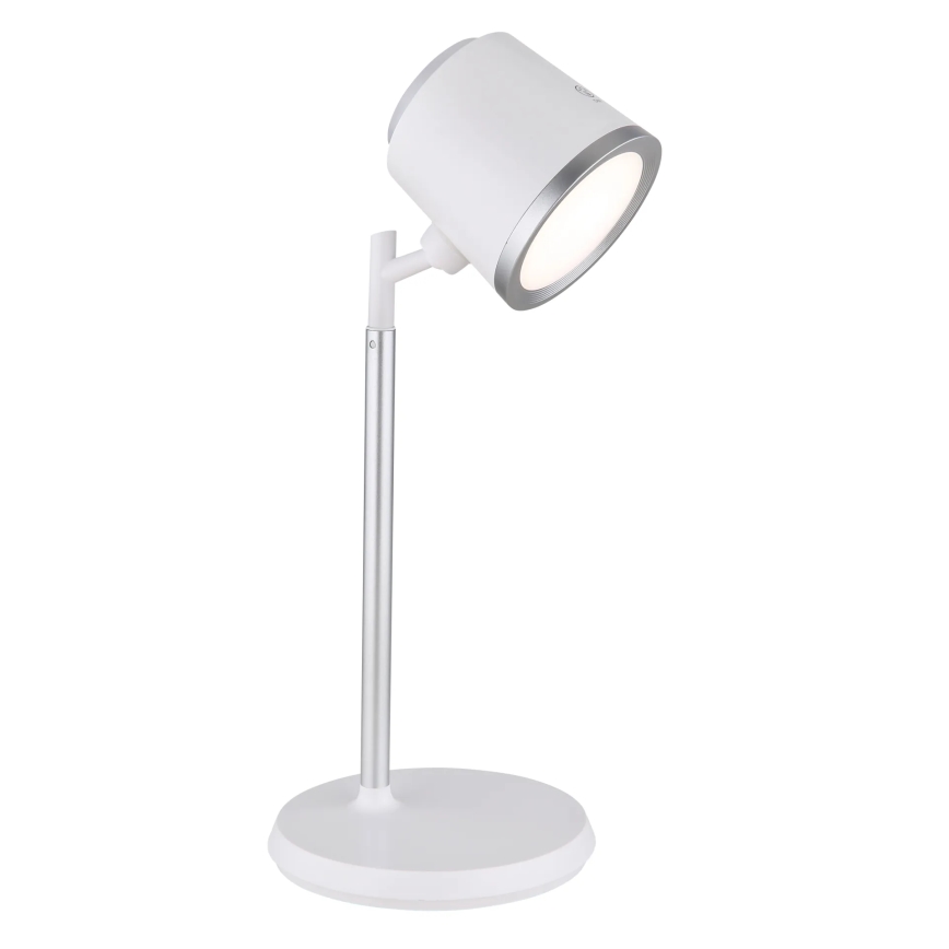 Globo - Lampe de table tactile LED dimmable 4 en 1 LED/6W/3,7V 3000K/4000K/6500K 1500 mAh USB blanche