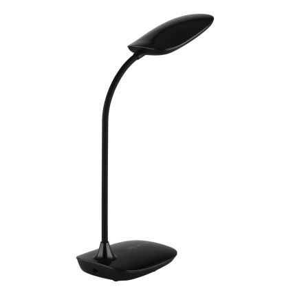 Globo - Lampe de table tactile à intensité variable LED/9W/230V 3000K/4000K/6500K CRI 90 noir