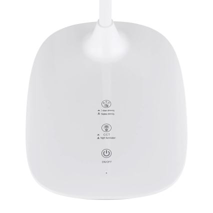 Globo - Lampada da tavolo LED dimmerabile con funzione Touch LED/9W/230V 3000K/4000K/6500K CRI 90 bianco