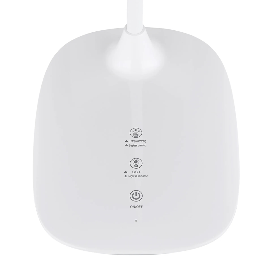 Globo - Lampada da tavolo LED dimmerabile con funzione Touch LED/9W/230V 3000K/4000K/6500K CRI 90 bianco