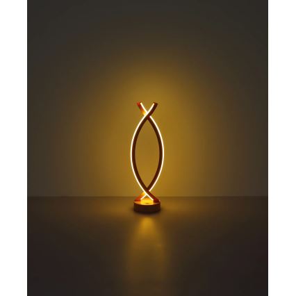 Globo - Lampada da tavolo LED dimmerabile con funzione Touch LED/1W/3,7V 3000K 1800 mAh USB rosa