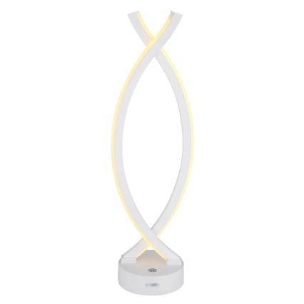 Globo - Lampe de table tactile à intensité variable LED/1W/3,7V 3000K 1800 mAh USB blanc