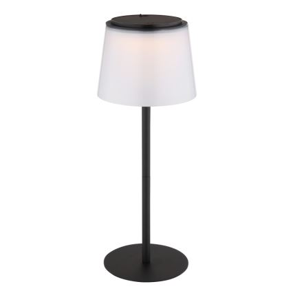 Globo - Lampe de table extérieure tactile LED dimmable LED/1,8W/5V IP44 1800 mAh noir/blanc