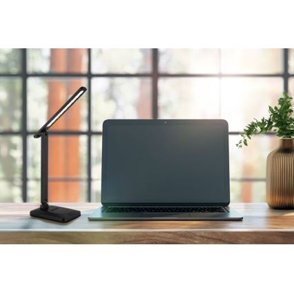 Globo - Lampada da tavolo LED dimmerabile con touch LED/3W/5V 2800/4000/6500K 1800 mAh nero