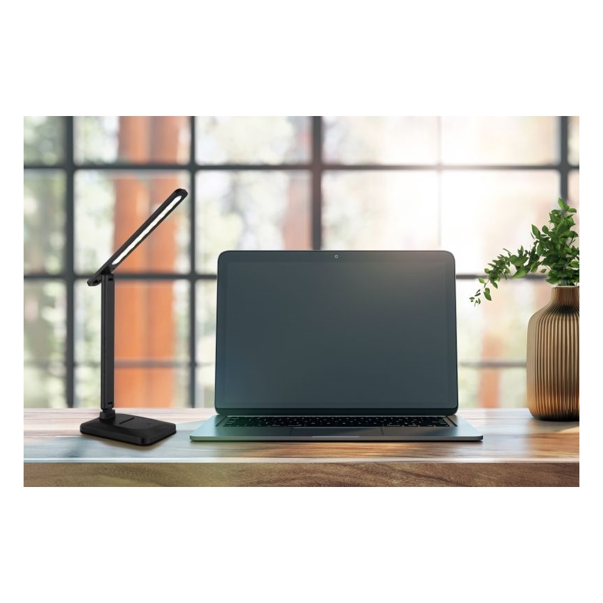 Globo - Lampada da tavolo LED dimmerabile con touch LED/3W/5V 2800/4000/6500K 1800 mAh nero