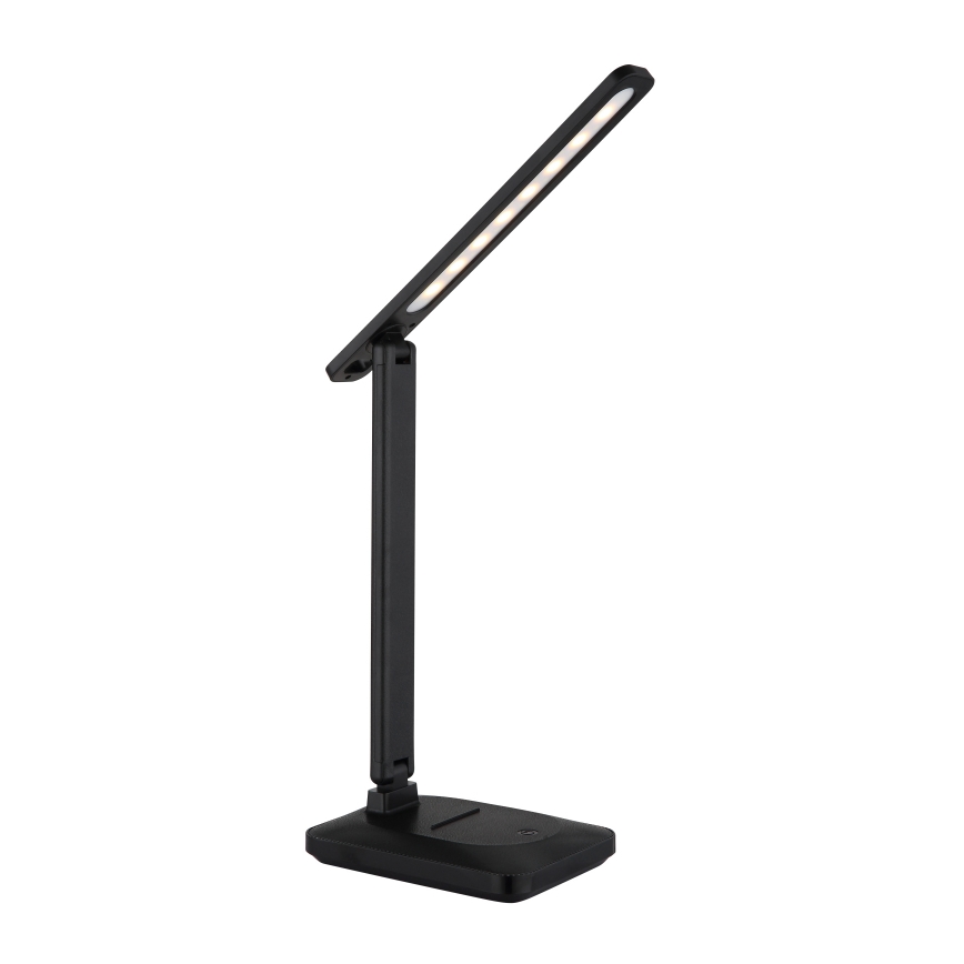 Globo - Lampe de table tactile LED dimmable LED/3W/5V 2800/4000/6500K 1800 mAh noire
