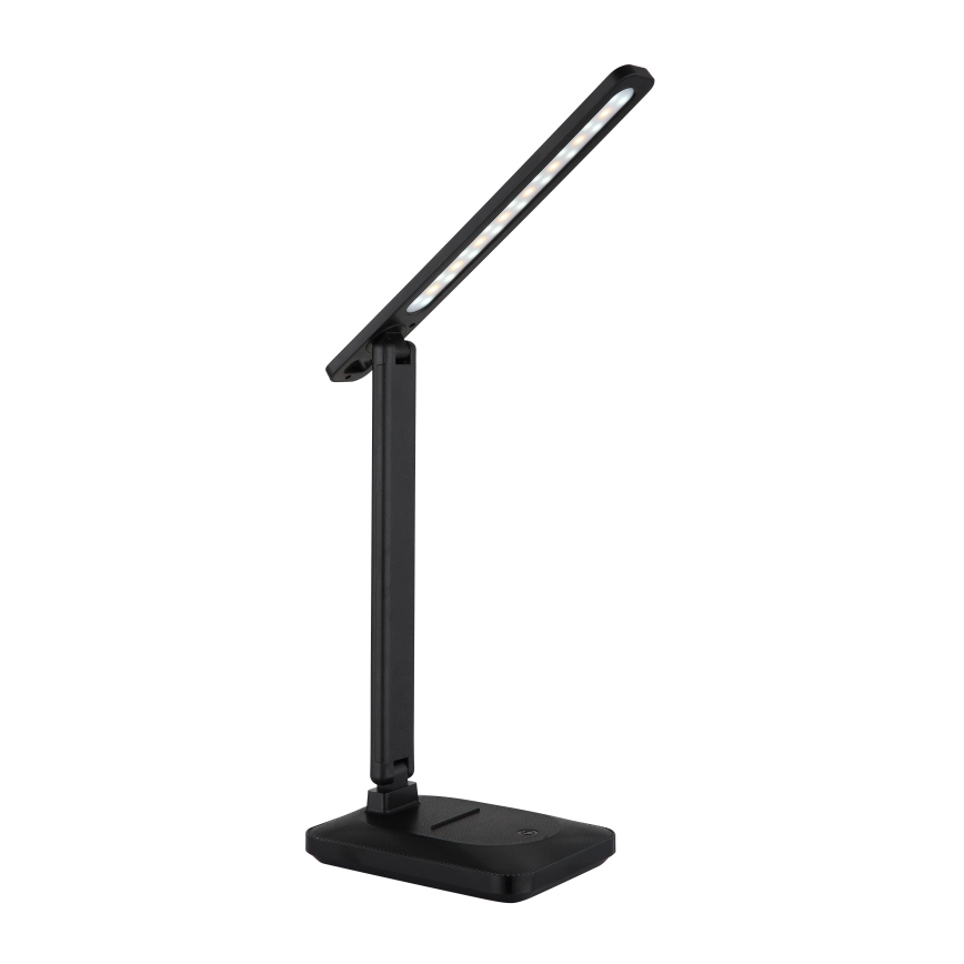 Globo - Lampe de table tactile LED dimmable LED/3W/5V 2800/4000/6500K 1800 mAh noire