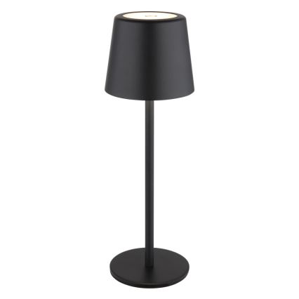 Globo - Lampe de table tactile extérieure à intensité variable LED/2W/5V 3000/4000/6000K 2200 mAh IP44 noir