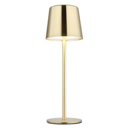 Globo - LED dimmbare Touch-Tischlampe, wiederaufladbar, LED/2W/3,7V 3000/4000/6000K 2200 mAh, goldfarben
