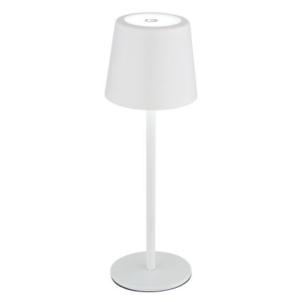 Globo - Lampe de table tactile extérieure à intensité variable LED/2W/5V 3000/4000/6000K 2200 mAh IP44 blanc