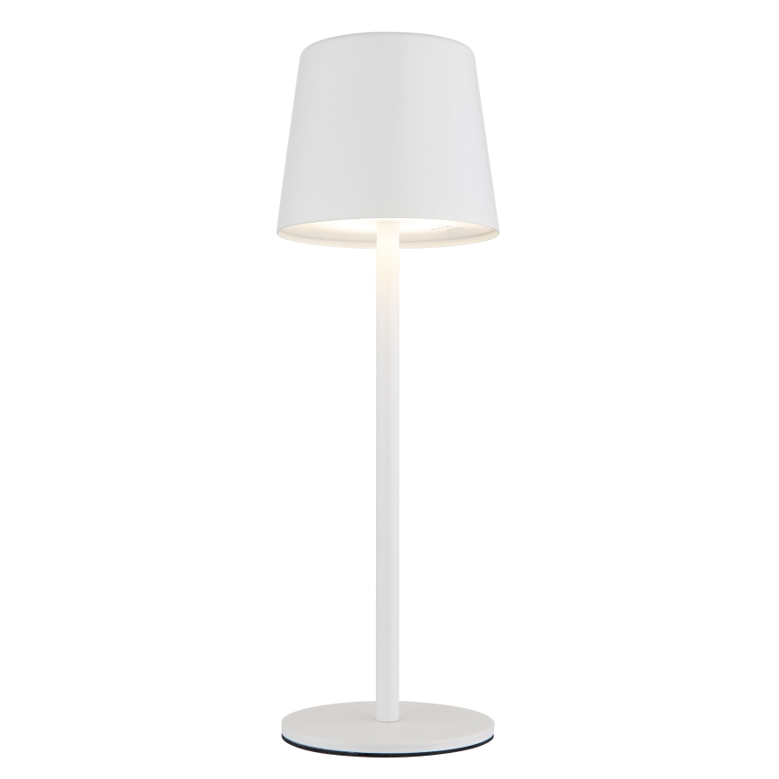 Globo - Lampe de table tactile extérieure à intensité variable LED/2W/5V 3000/4000/6000K 2200 mAh IP44 blanc