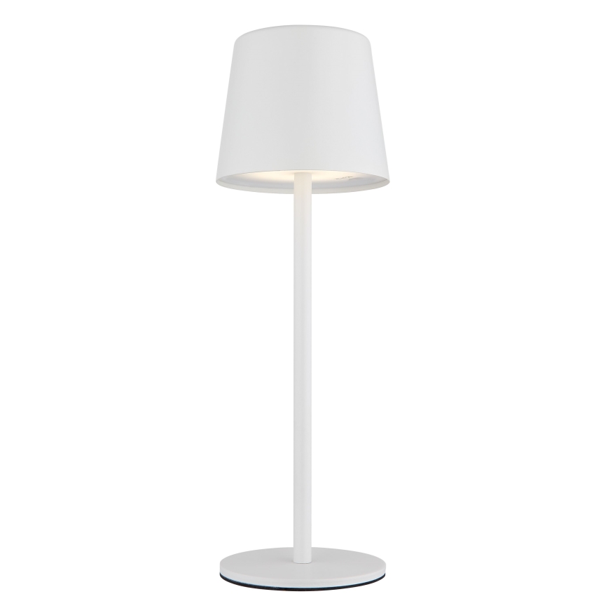 Globo - Lampe de table tactile extérieure à intensité variable LED/2W/5V 3000/4000/6000K 2200 mAh IP44 blanc