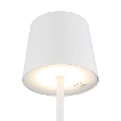 Globo - Lampe de table tactile extérieure à intensité variable LED/2W/5V 3000/4000/6000K 2200 mAh IP44 blanc