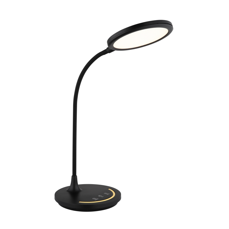 Globo - Lampada da tavolo flessibile a LED dimmerabile con touch LED/12W/230V 3000/4000/6500K CRI 90 nero